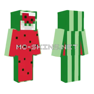 Watermelon Army Minecraft skin