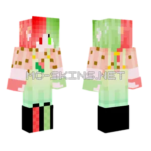 Watermelon Fae Minecraft skin