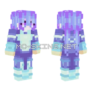 Wave Motion Girl Minecraft skin