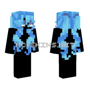 Waves Hair Base Minecraft skin