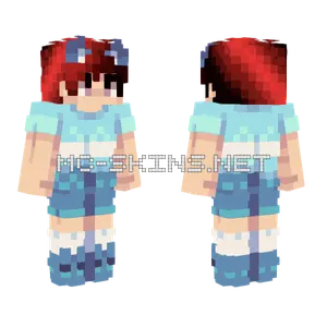 Waves Of Color Minecraft skin