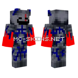 Wavesinger Bluechainwonder Corrupted Minecraft skin