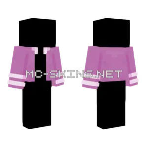 Weathered Pink Jacket Minecraft skin
