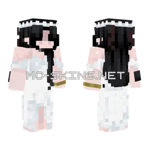 Wedding Dress Minecraft skin