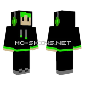 Weird Gamer Minecraft skin