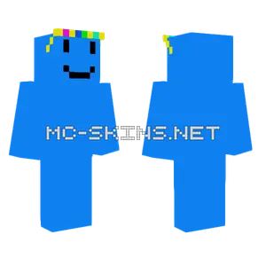 Weirdo Blue Blob Minecraft skin