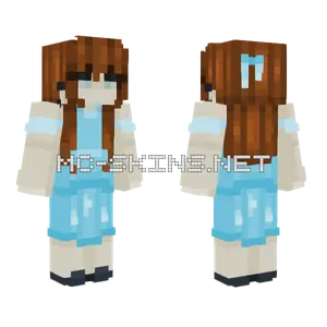 Wendy Collab w Rinyukari Minecraft skin