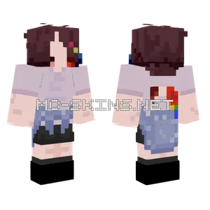 Wendysszx Final Sin Mascara Minecraft skin