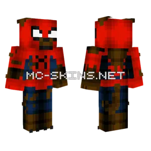 Werewolf Spider-Man From Earth 7085 Minecraft skin