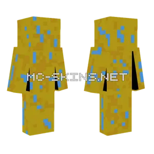 Wet Sponge Person Minecraft skin