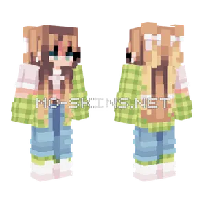 Wheeee Girl Minecraft skin