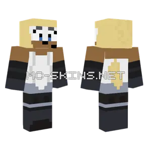Whisper The Wolf Minecraft skin