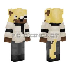 Whisper The Wolf Minecraft skin