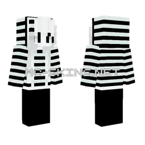 White and Black Outfit