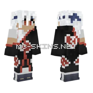 White Angel Akatsuki Minecraft skin