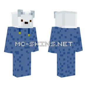 White Bear Skin Minecraft skin