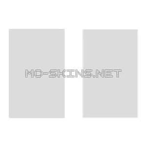 White Block Shape cape, outside and lining