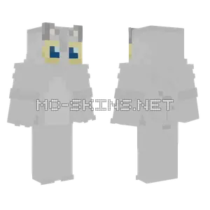 White Cat Minecraft skin