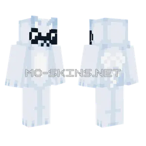 White Cat Skin Minecraft skin
