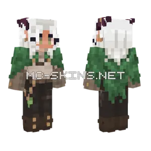 White Chef Outfit Minecraft skin