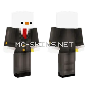 White Duck in a Suit