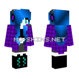 White Enderwoman 2 Minecraft skin