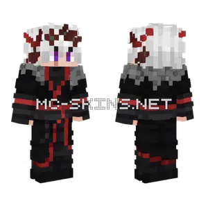 White Hair Devil Outfit