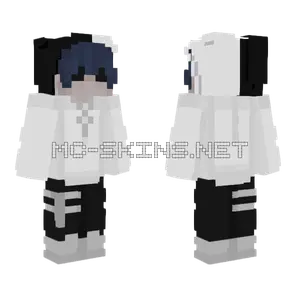 White Hoodie Character