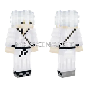 White Ichigo Minecraft skin