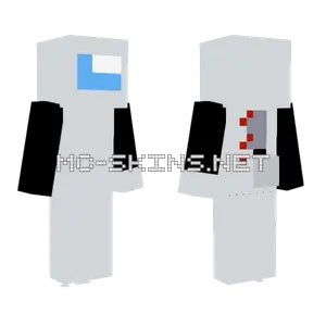 White Imposter Minecraft skin