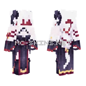 White Kimono Girl Minecraft skin