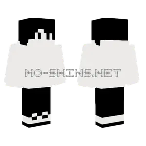 White Man Without Outline Minecraft skin