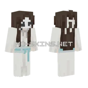 White No Face Minecraft skin