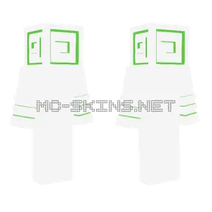 White Secrets Minecraft skin