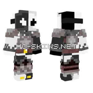 White Trickster Minecraft skin