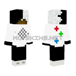 White Winter Outfit Minecraft skin