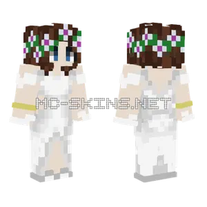 Wild Dress Minecraft skin