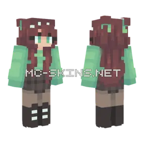 Wild Roses Girl Minecraft skin