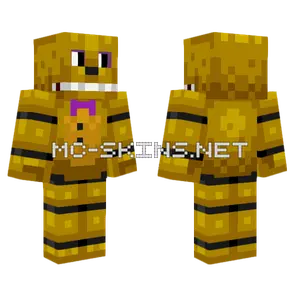William Inside Springbonnie Minecraft skin