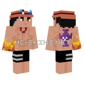 Wilsombie One Piece Minecraft skin
