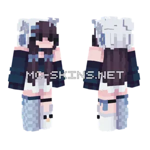Winter 3 Piece Minecraft skin