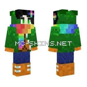 Winter Ayla Minecraft skin