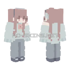 Winter End Sign Minecraft skin