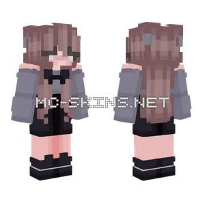 Winter Feeling Girl Minecraft skin