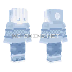 Winter Ghost Frozen Version Minecraft skin