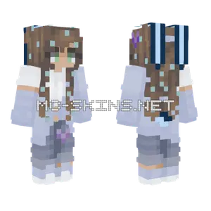 Winter Girl Minecraft skin