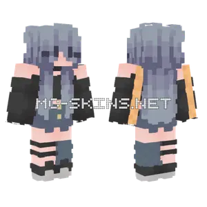 Winter Girl Minecraft skin