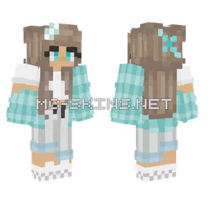 Winter Girl Minecraft skin