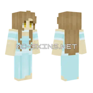 Winter Girl Remake Minecraft skin