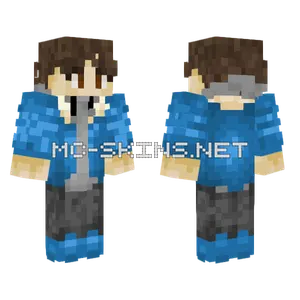 Winter Jacket Boy Minecraft skin